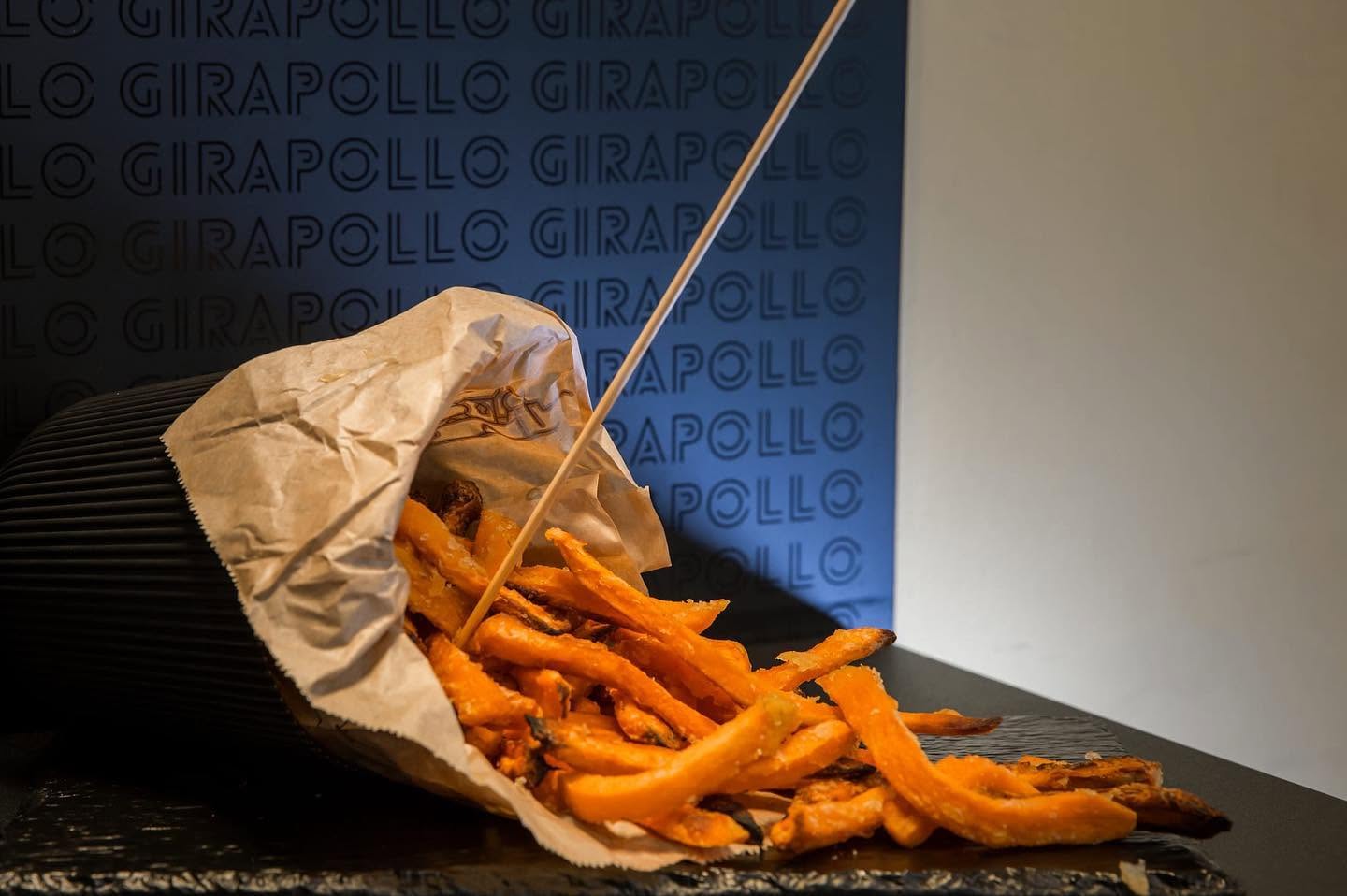 Patate dolci fritte ad aria